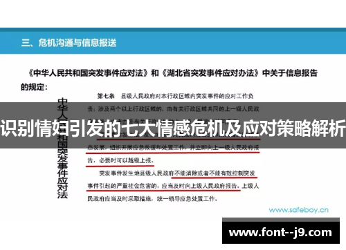 识别情妇引发的七大情感危机及应对策略解析